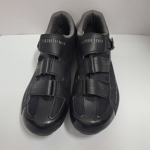 Shimano Men's Black SH-RP3 Wide Bicycle Shoes Sz 12 Wide 47E - Picture 6 of 16